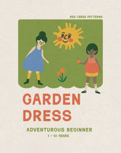 Load image into Gallery viewer, GARDEN DRESS & PEPLUM PDF Pattern